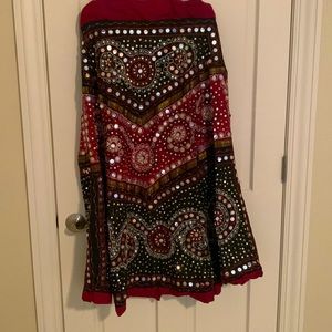 Indian rajasthani style skirt and blouse
